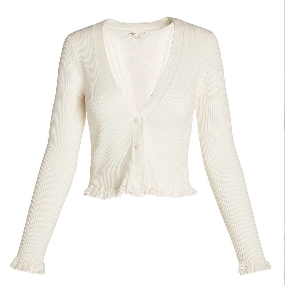 For Love & Lemons Ribbed Cardigan - Picture 4 of 10